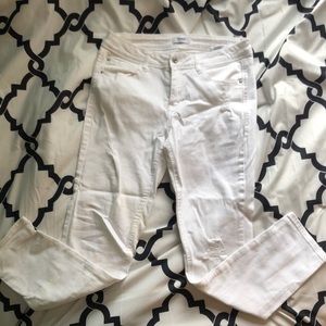 White jeans